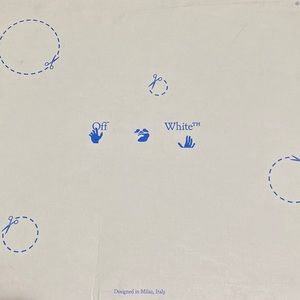 OFF WHITE Ankle Boots Black Size 9 LABEL:39(EU)